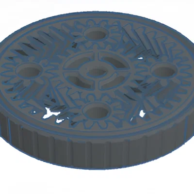 Mô hình đồ chơi bánh răng hành tinh Planetary Fidget mini 3D