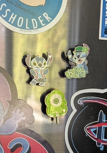 Chốt Cài Pin Nam Châm Hình Mickey (Disney Pin Backs) - Image 2
