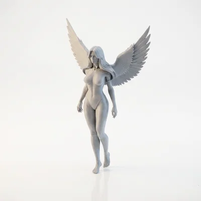 Mô hình Thiên Thần Vũ Trụ - Tượng nữ thần in 3D