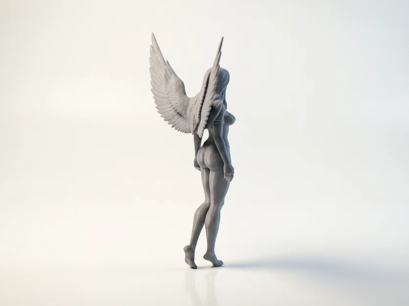 Mô hình Thiên Thần Vũ Trụ - Tượng nữ thần in 3D - Image 3