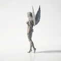Mô hình Thiên Thần Vũ Trụ - Tượng nữ thần in 3D - Thumbnail 4