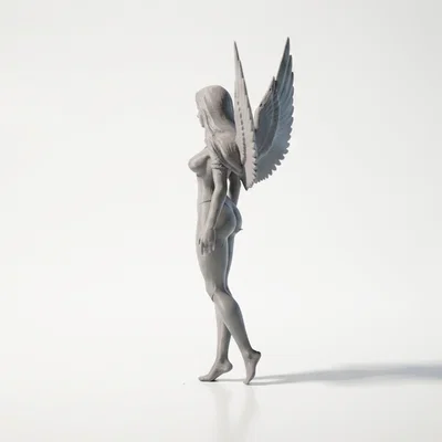 Mô hình Thiên Thần Vũ Trụ - Tượng nữ thần in 3D