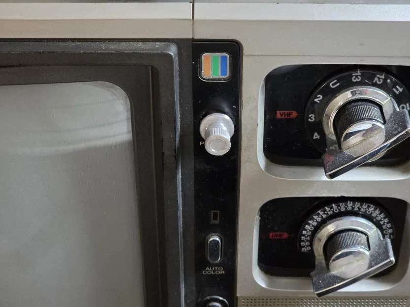 Núm Xoay Nguồn/Âm Lượng Dạng Push-Pull Cho Tivi Màu Cổ - Image 3