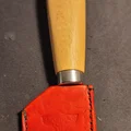 Template bao da cho dao lạng (Leather Skiving Knife Sheath Template) - Thumbnail 1