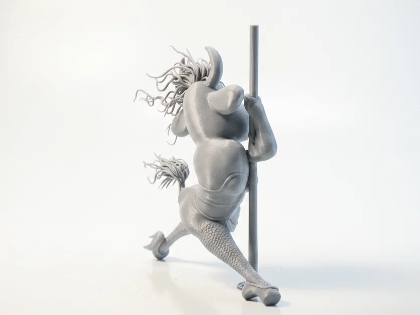 Mô hình 3D cô bò nhảy múa đáng yêu - Image 3