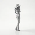 Mô hình nữ cao bồi miền Tây in 3D (Cowgirl Figurine) - Thumbnail 3
