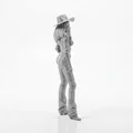 Mô hình Cowgirl mặc quần Jeans - File in 3D nghệ thuật - Thumbnail 3