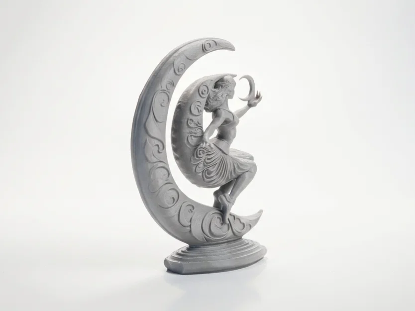 Mô hình in 3D Tượng nữ thần trăng khuyết Crescent Lady - Image 2