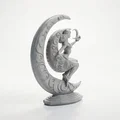 Mô hình in 3D Tượng nữ thần trăng khuyết Crescent Lady - Thumbnail 2