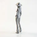 Mô hình tượng Cowgirl miền Tây (3D Printable) - Thumbnail 4