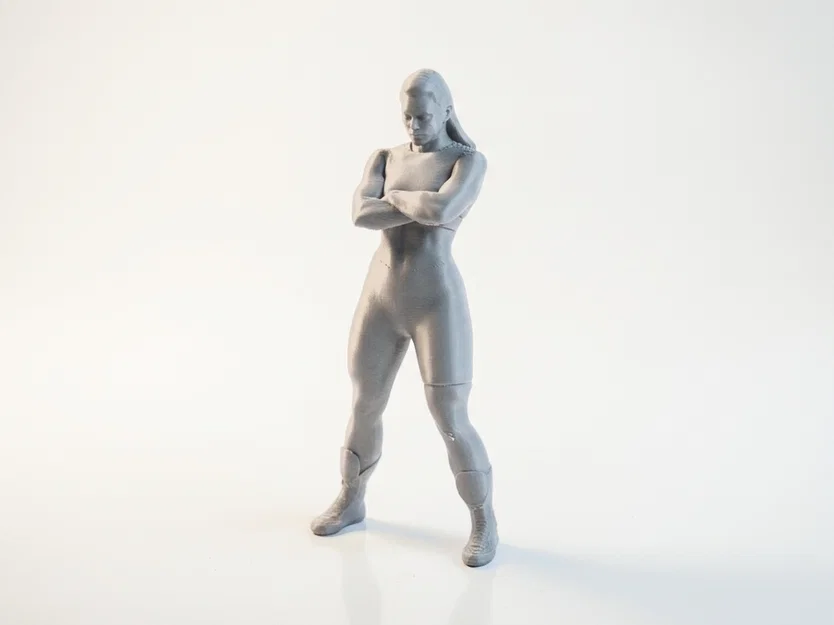 Mô hình tượng quý cô khoanh tay - Sản phẩm in 3D đầy cá tính - Image 1