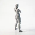 Mô hình tượng quý cô khoanh tay - Sản phẩm in 3D đầy cá tính - Thumbnail 3