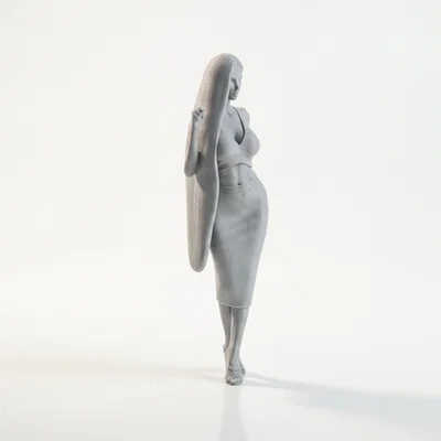Mô hình tượng thiếu nữ quyến rũ - File in 3D