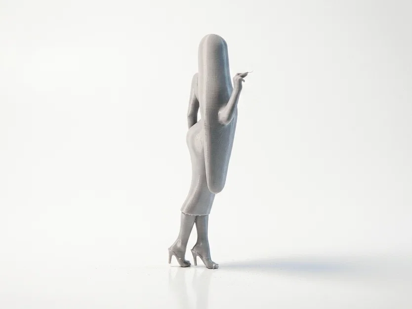 Mô hình tượng thiếu nữ quyến rũ - File in 3D - Image 3