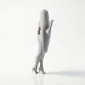 Mô hình tượng thiếu nữ quyến rũ - File in 3D - Thumbnail 3