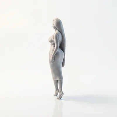 Mô hình tượng thiếu nữ quyến rũ - File in 3D