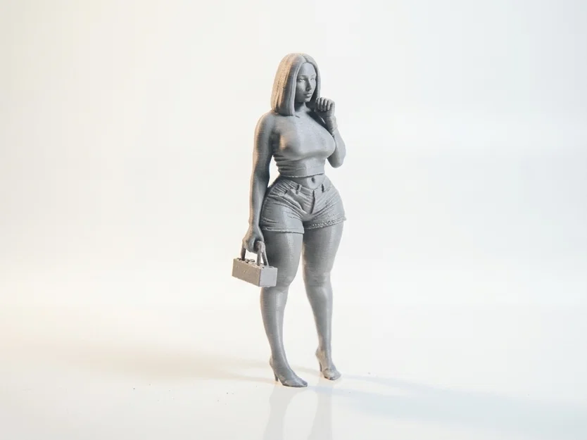 Mô hình tượng nữ 3D với đường nét quyến rũ - Image 2