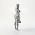 Mô hình tượng nữ 3D với đường nét quyến rũ - Thumbnail 3