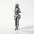Mô hình Anime Girl Figurine - Nhân vật nữ 3D có thể in ấn - Thumbnail 1