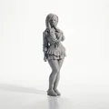 Mô hình Anime Girl Figurine - Nhân vật nữ 3D có thể in ấn - Thumbnail 2