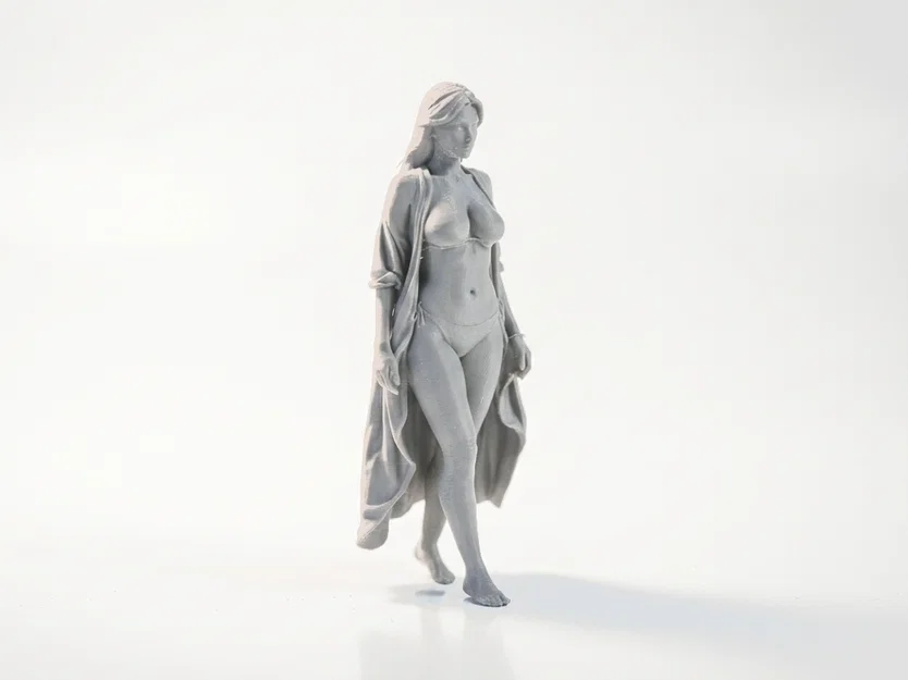 Mô hình tượng nữ nhân vật gợi cảm (Bikini) - File in 3D nghệ thuật - Image 2