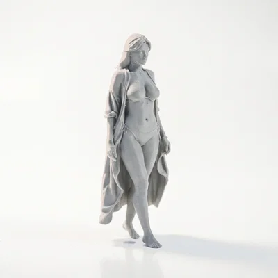 Mô hình tượng nữ nhân vật gợi cảm (Bikini) - File in 3D nghệ thuật