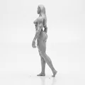 Mô hình Cyber Modified Lady - Tượng nhân vật nữ Cyberpunk in 3D - Thumbnail 4