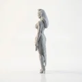 Mô hình tượng nữ Curvy Lady duyên dáng - File in 3D - Thumbnail 4