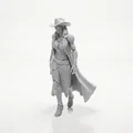 Mô hình 3D cô nàng cao bồi Cyborg - In 3D ấn tượng - Thumbnail 1