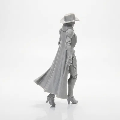 Mô hình 3D cô nàng cao bồi Cyborg - In 3D ấn tượng