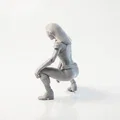 Mô hình tượng nữ Cyborg phong cách Sci-Fi in 3D - Thumbnail 4