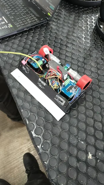 SumoBot BOLIGRAFO FELIZ - Khung Robot Sumo Tự Hành - Image 2
