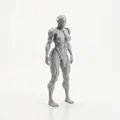 Mô hình Cyborg Lady - Tượng nữ chiến binh Sci-Fi in 3D - Thumbnail 2