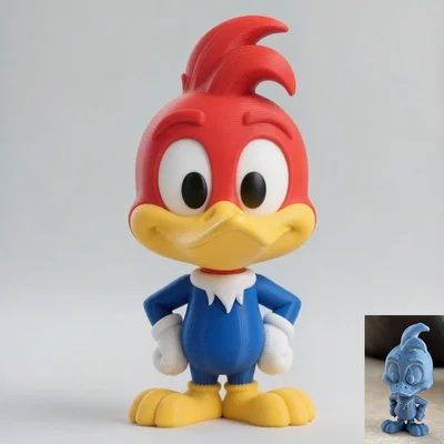Mô hình chú chim gõ kiến Woody phiên bản Chibi