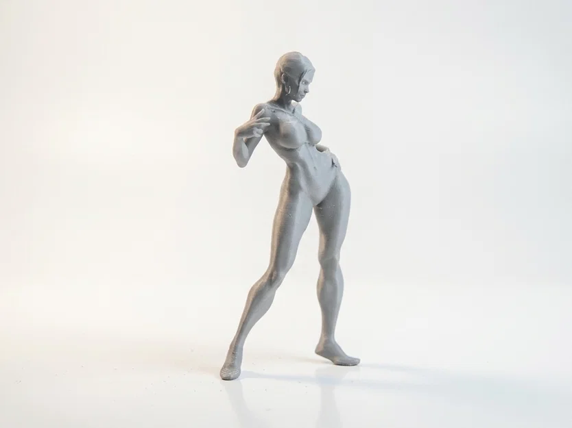 Mô hình 3D vũ công nữ thanh thoát có thể in được - Image 2