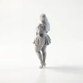 Mô hình 3D Quý Cô Thời Thượng Cầm Túi Xách (Có thể in 3D) - Thumbnail 4