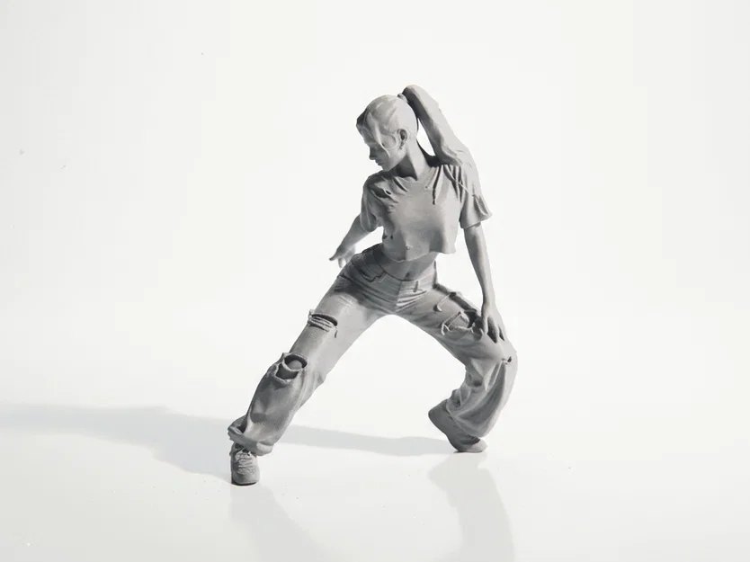 Mô hình 3D vũ công nữ tạo dáng ấn tượng (Dancer 2) - Image 1