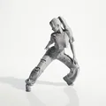 Mô hình 3D vũ công nữ tạo dáng ấn tượng (Dancer 2) - Thumbnail 1