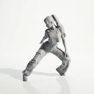 Mô hình 3D vũ công nữ tạo dáng ấn tượng (Dancer 2)