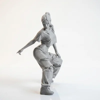Mô hình 3D vũ công nữ tạo dáng ấn tượng (Dancer 2)