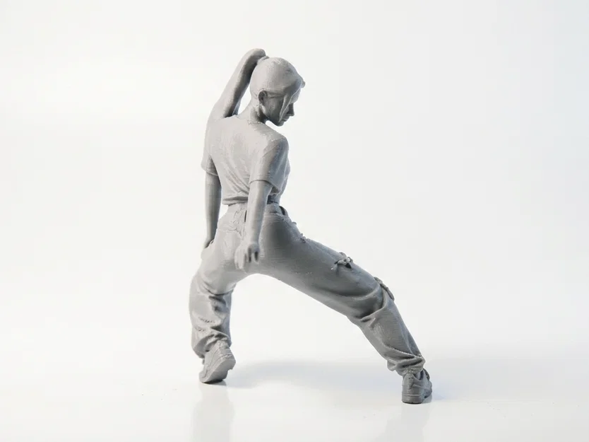 Mô hình 3D vũ công nữ tạo dáng ấn tượng (Dancer 2) - Image 3