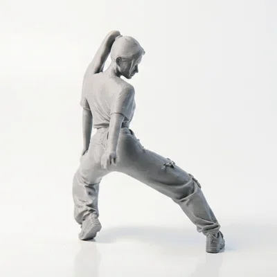 Mô hình 3D vũ công nữ tạo dáng ấn tượng (Dancer 2)