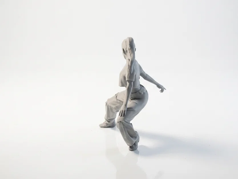 Mô hình 3D vũ công nữ tạo dáng ấn tượng (Dancer 2) - Image 4