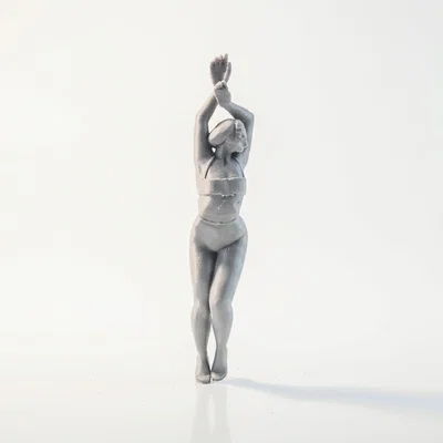 Mô hình 3D Nữ Vũ Công Duyên Dáng (Graceful Dancer Figurine)