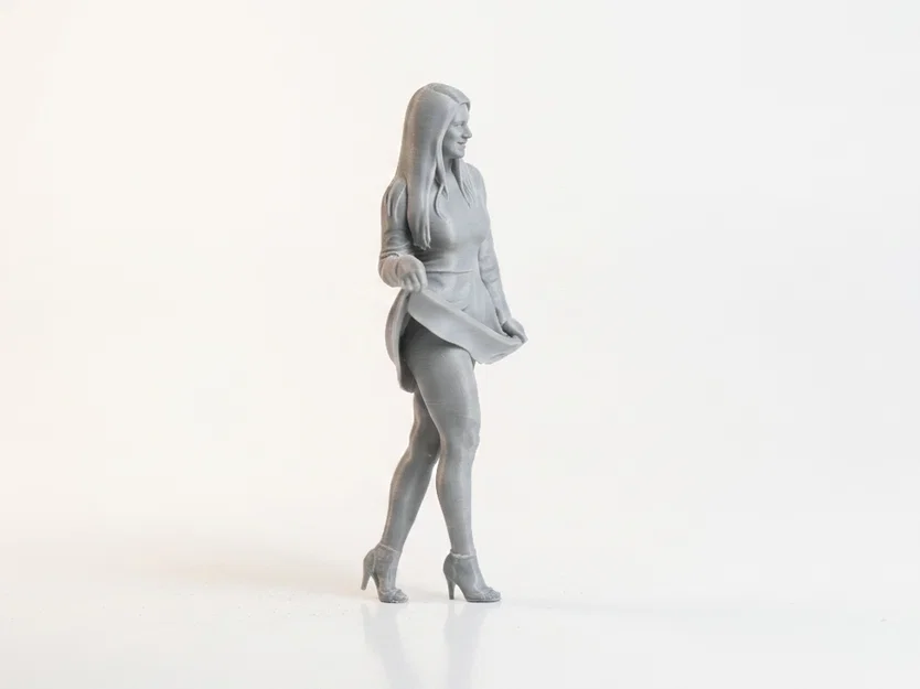 Mô hình 3D vũ công nữ thanh lịch - Dancer Figurine - Image 2