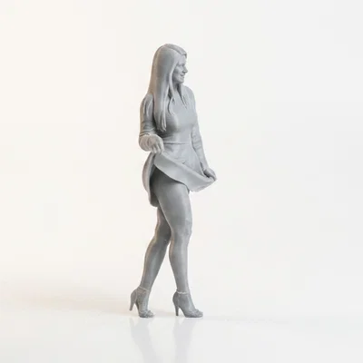 Mô hình 3D vũ công nữ thanh lịch - Dancer Figurine
