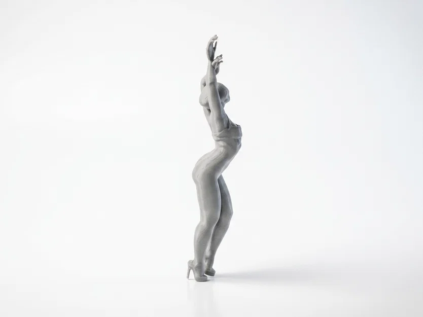 Mô hình 3D Nữ Vũ Công Duyên Dáng (Graceful Dancer Figurine) - Image 3
