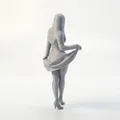 Mô hình 3D vũ công nữ thanh lịch - Dancer Figurine - Thumbnail 3