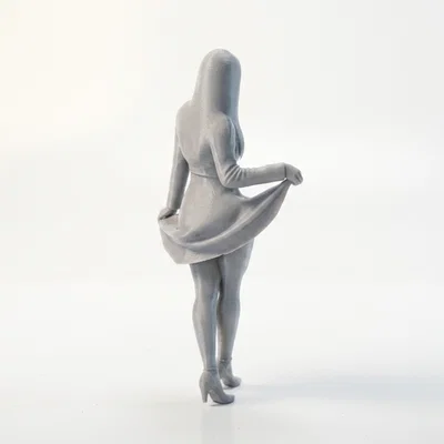 Mô hình 3D vũ công nữ thanh lịch - Dancer Figurine