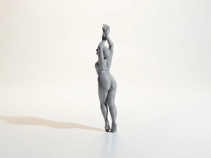 Mô hình 3D Nữ Vũ Công Duyên Dáng (Graceful Dancer Figurine) - Image 4